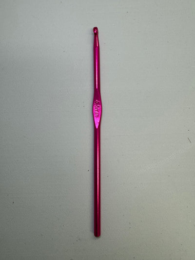 Aluminum Crochet Hook 4.5mm/G - Prismatic Fiber Arts