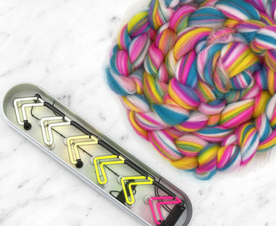 Neon Blend - Prismatic Fiber Arts