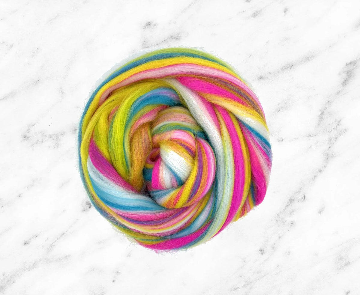 Neon Blend - Prismatic Fiber Arts