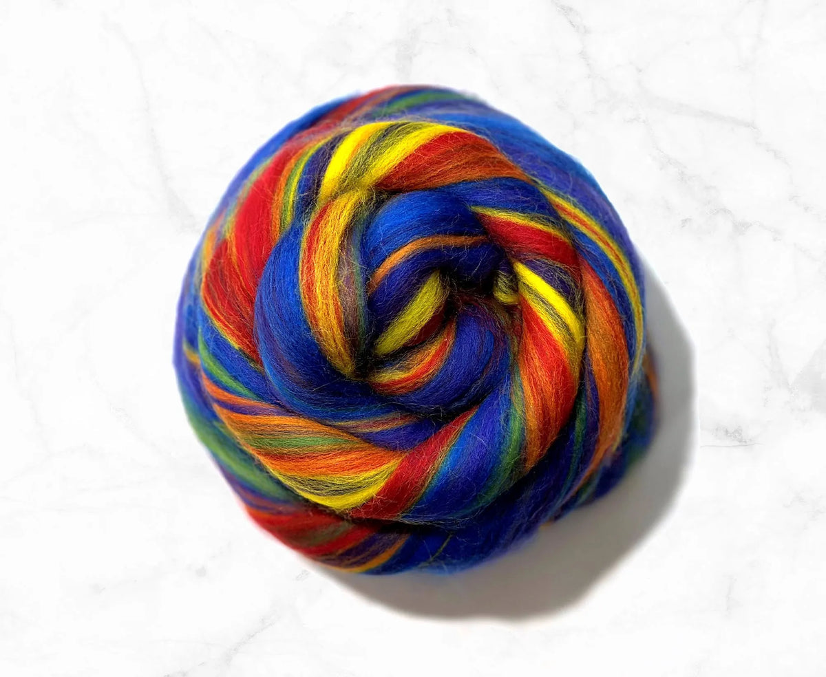 Rainbow Blend - Prismatic Fiber Arts