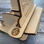 Jewel Loom Bead Weaving Loom Stand for Upright Wood Bead Loom Wisdom Warrior - Prismatic Fiber Arts