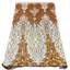 Lioness Stretch Sequins Fabric - Prismatic Fiber Arts