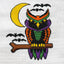 Halloween Owl Counted Cross Stitch DIY KIT - Prismatic Fiber Arts