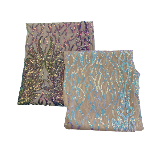 Lioness Stretch Sequins Fabric