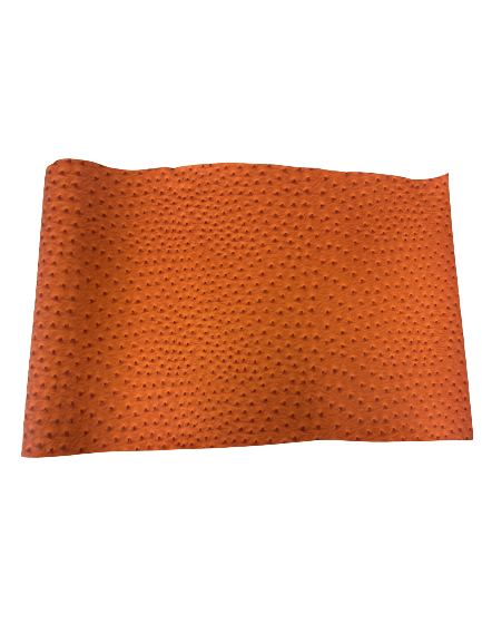 Saratoga Ostrich Faux Leather Vinyl Fabric - Prismatic Fiber Arts