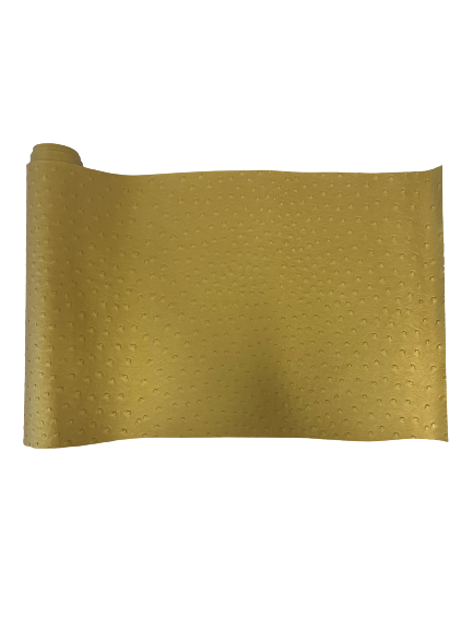 Saratoga Ostrich Faux Leather Vinyl Fabric - Prismatic Fiber Arts