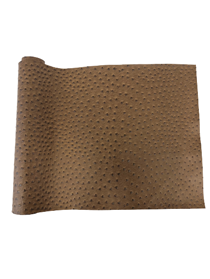 Saratoga Ostrich Faux Leather Vinyl Fabric - Prismatic Fiber Arts