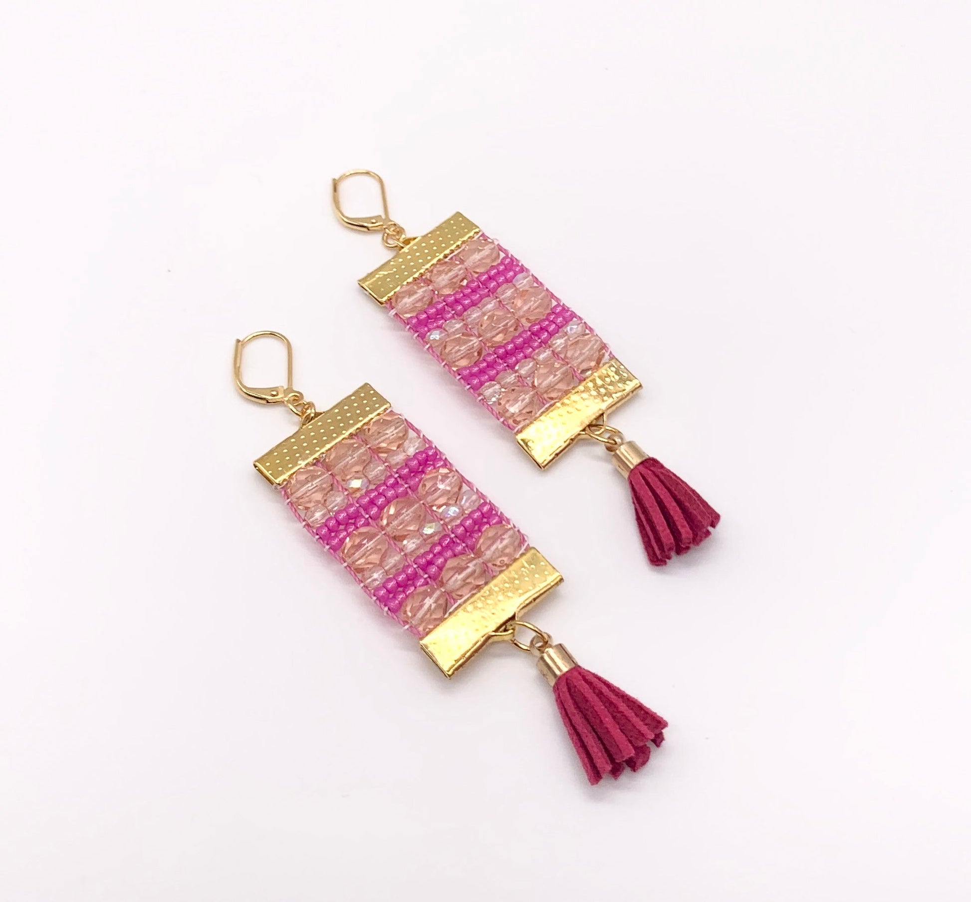 Jewel Loom Wood Bead Loom Weaving Loom Kit Small Sun Weaver 5" x 9.75" - Prismatic Fiber Arts