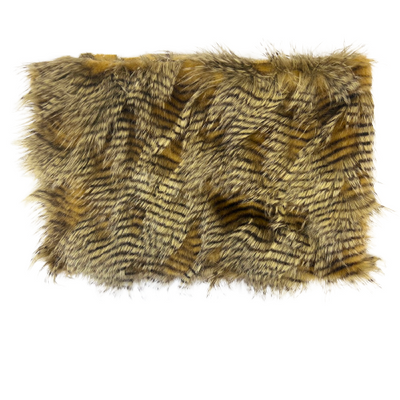 Porcupine Feather Faux Fur Fabric - Prismatic Fiber Arts