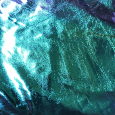 Metallic Iridescent Foil Spandex Fabric - Prismatic Fiber Arts