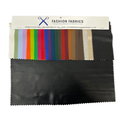 Two Way Stretch Faux Leather Vinyl Fabric - Prismatic Fiber Arts