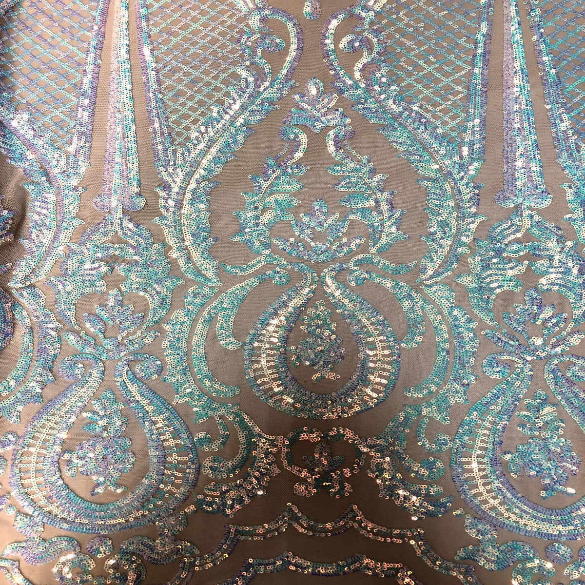 Chantal Deluxe Stretch Sequins Fabric - Prismatic Fiber Arts