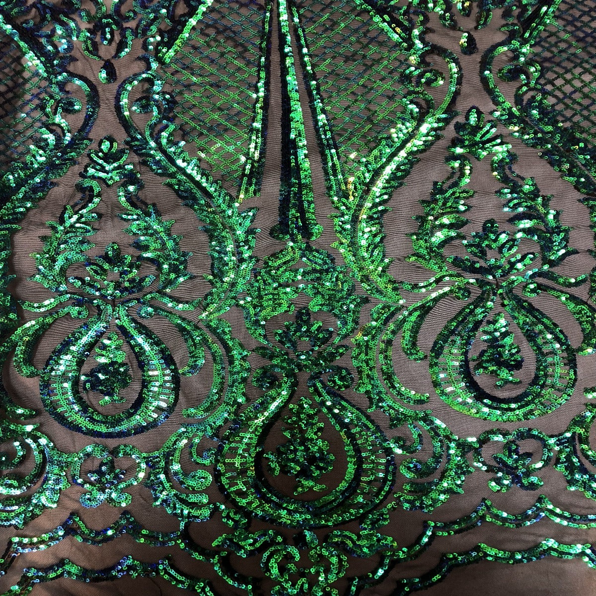 Chantal Deluxe Stretch Sequins Fabric - Prismatic Fiber Arts
