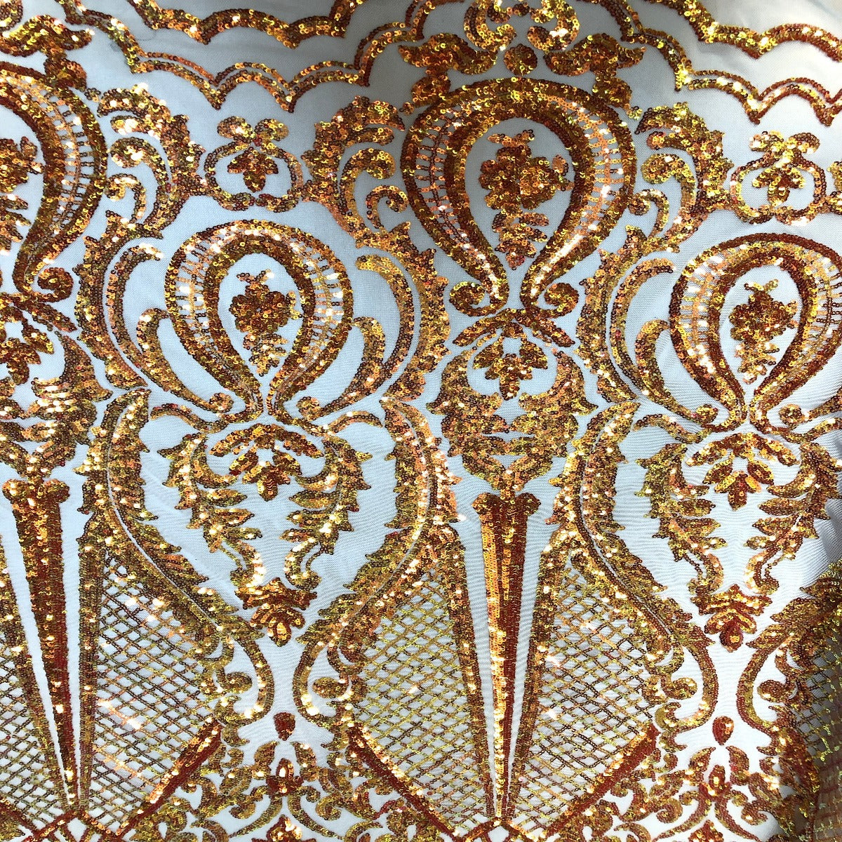 Chantal Deluxe Stretch Sequins Fabric - Prismatic Fiber Arts