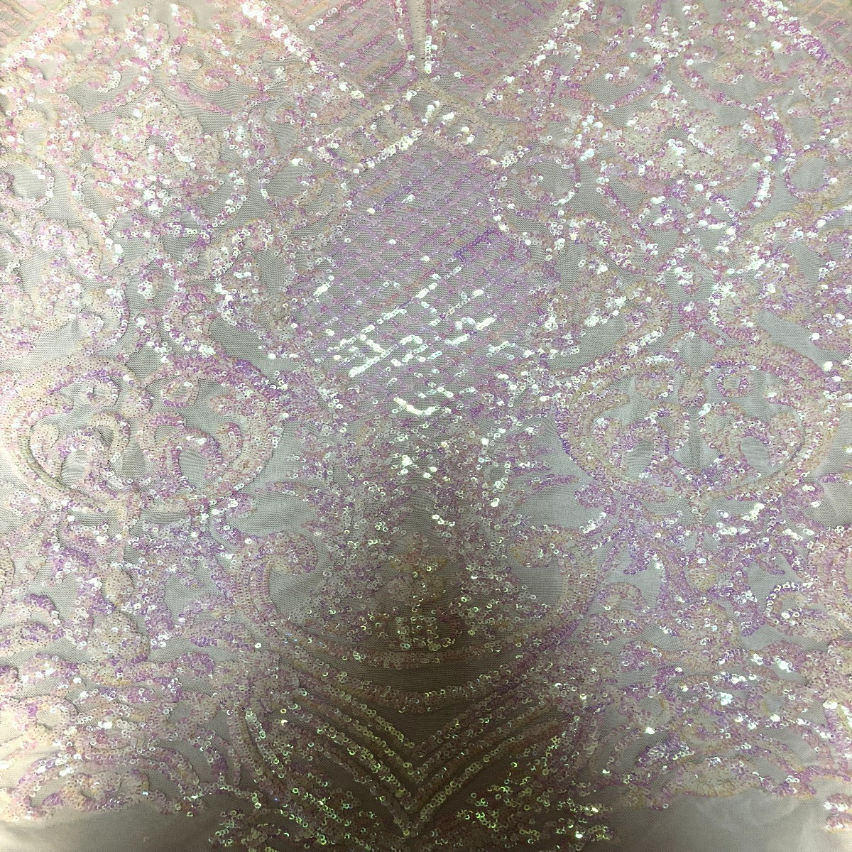 Chantal Deluxe Stretch Sequins Fabric - Prismatic Fiber Arts