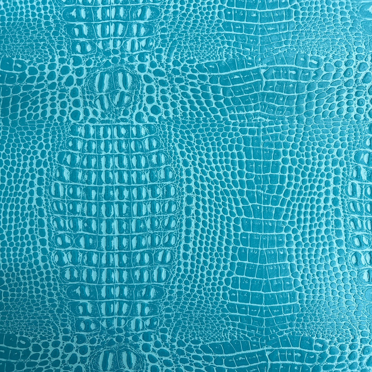 Marine Gator Vinyl Fabric - Prismatic Fiber Arts