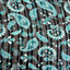 Paisley Print Metallic Stripe Chiffon Fabric - Prismatic Fiber Arts