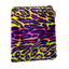 Multicolor Rainbow Leopard Print Faux Fur Fabric - Prismatic Fiber Arts