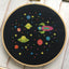 Outer Space Aliens Spaceship Counted Cross Stitch DIY KIT Beginner - Prismatic Fiber Arts