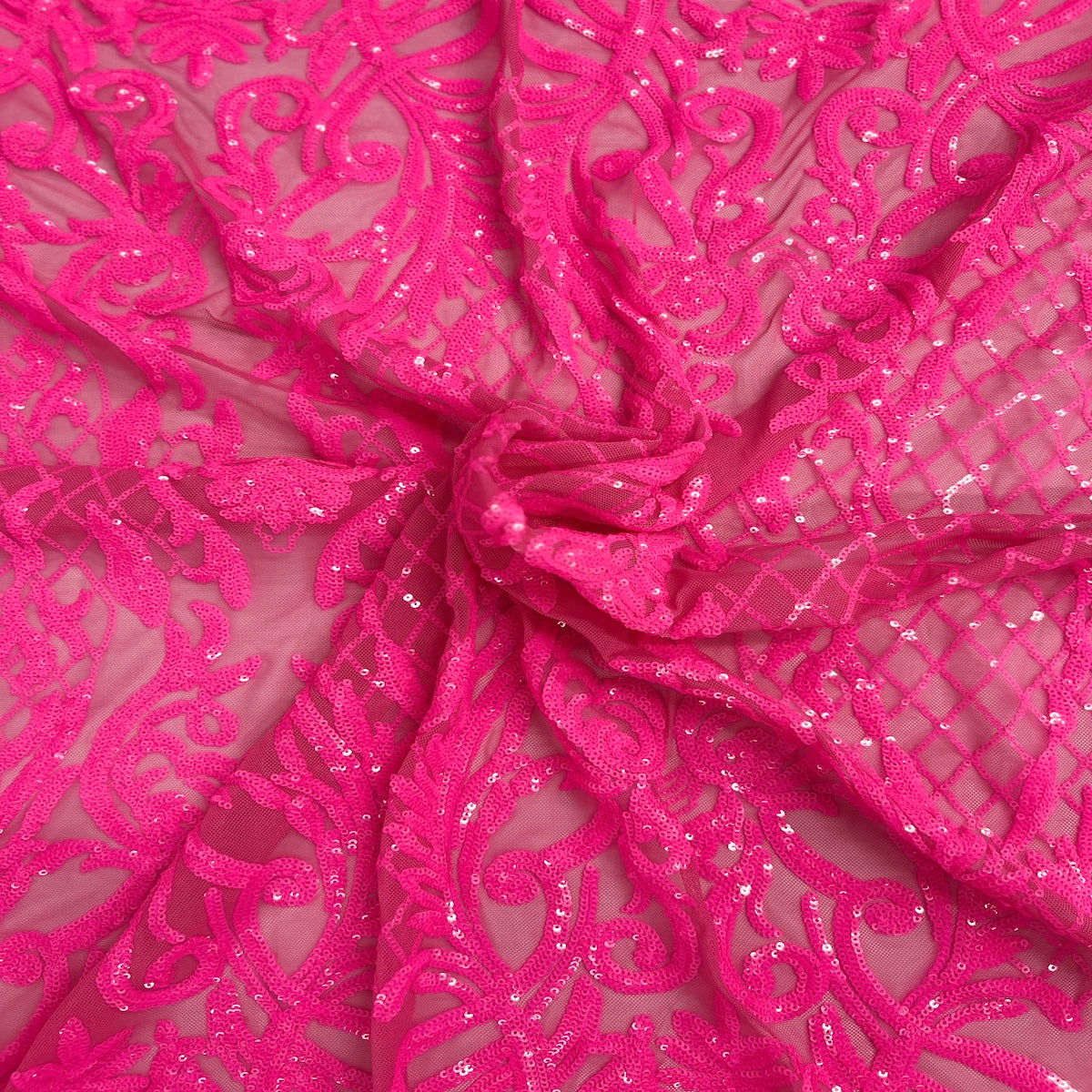 Luna Stretch Sequins Fabric - Prismatic Fiber Arts
