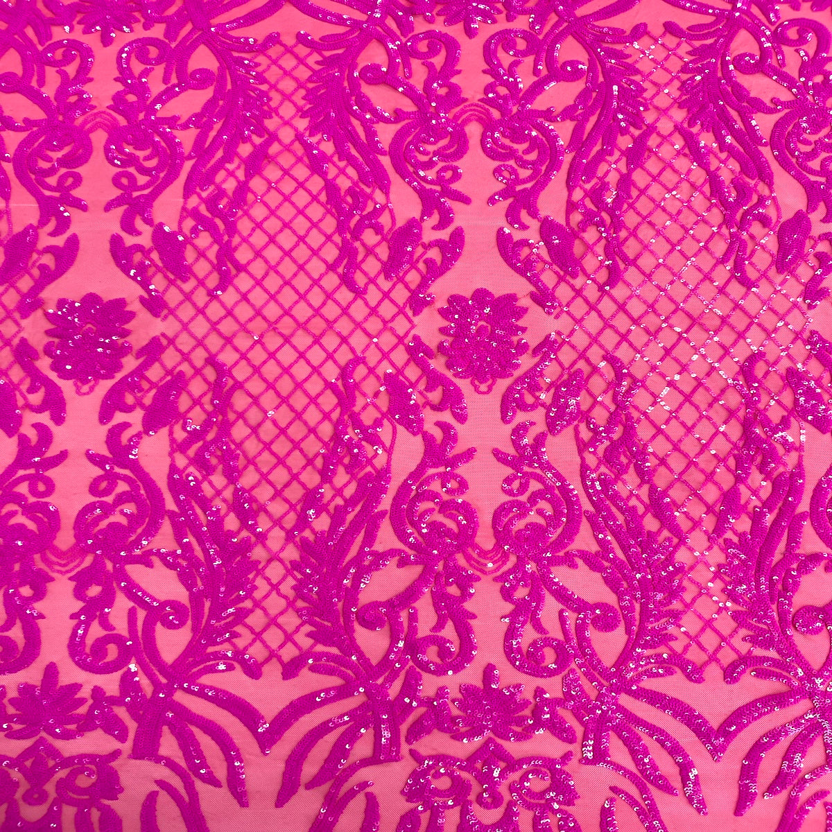 Luna Stretch Sequins Fabric - Prismatic Fiber Arts