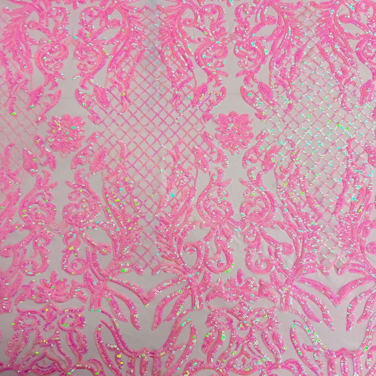 Luna Stretch Sequins Fabric - Prismatic Fiber Arts