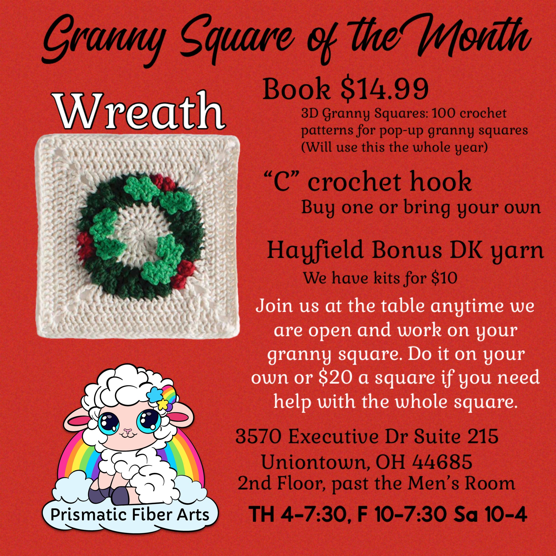 DIY Wreath Kit - Prismatic Fiber Arts