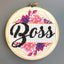 Boss Counted Cross Stitch DIY KIT - Prismatic Fiber Arts