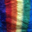 Striped Long Pile Faux Fur Fabric - Prismatic Fiber Arts