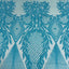 Alpica Geometric Stretch Sequins Fabric - Prismatic Fiber Arts