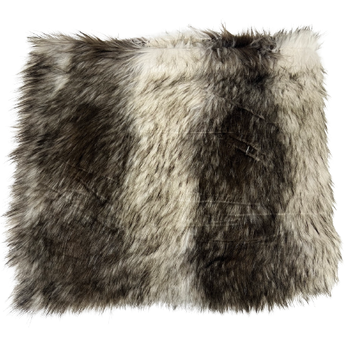 Wolf Faux Fur Fabric - Prismatic Fiber Arts