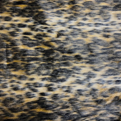 Leopard Print Faux Fur Fabric - Prismatic Fiber Arts