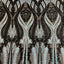 Alina Damask Stretch Sequins Fabric - Prismatic Fiber Arts