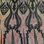 Alina Damask Stretch Sequins Fabric - Prismatic Fiber Arts