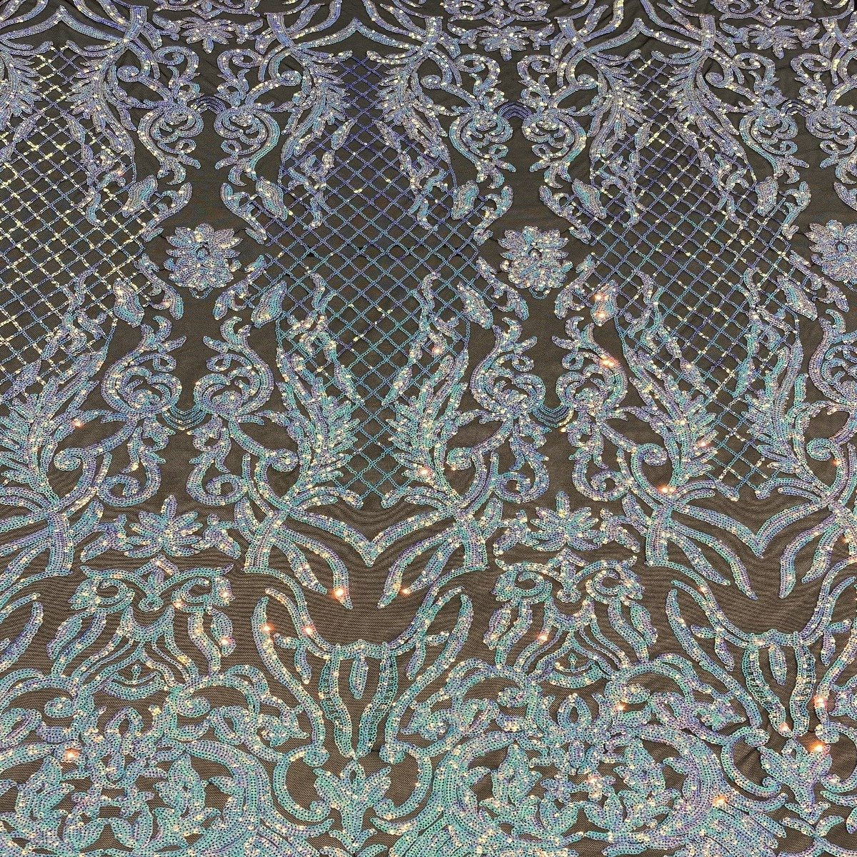 Luna Stretch Sequins Fabric - Prismatic Fiber Arts