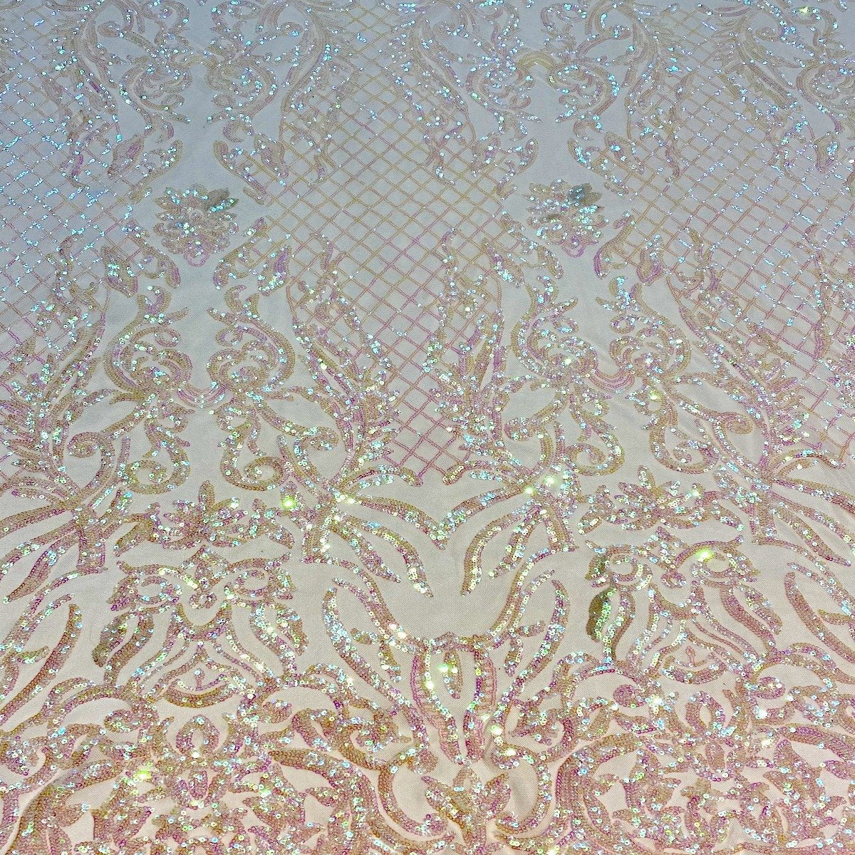 Luna Stretch Sequins Fabric - Prismatic Fiber Arts