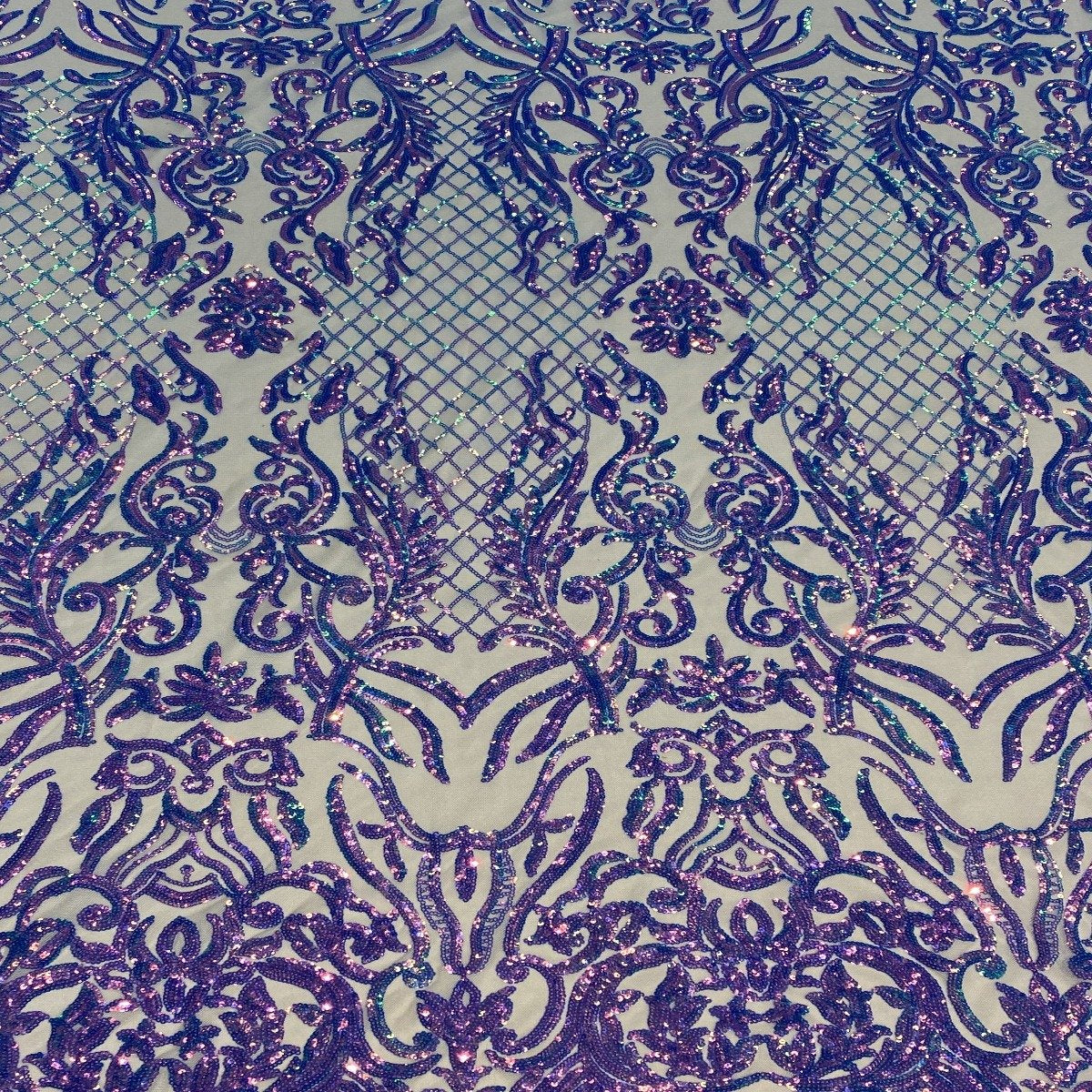 Luna Stretch Sequins Fabric - Prismatic Fiber Arts