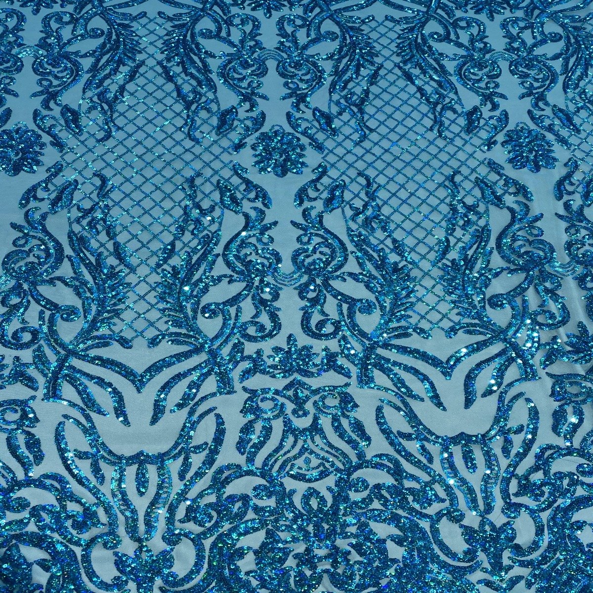 Luna Stretch Sequins Fabric - Prismatic Fiber Arts