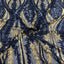 Alina Damask Stretch Sequins Fabric - Prismatic Fiber Arts