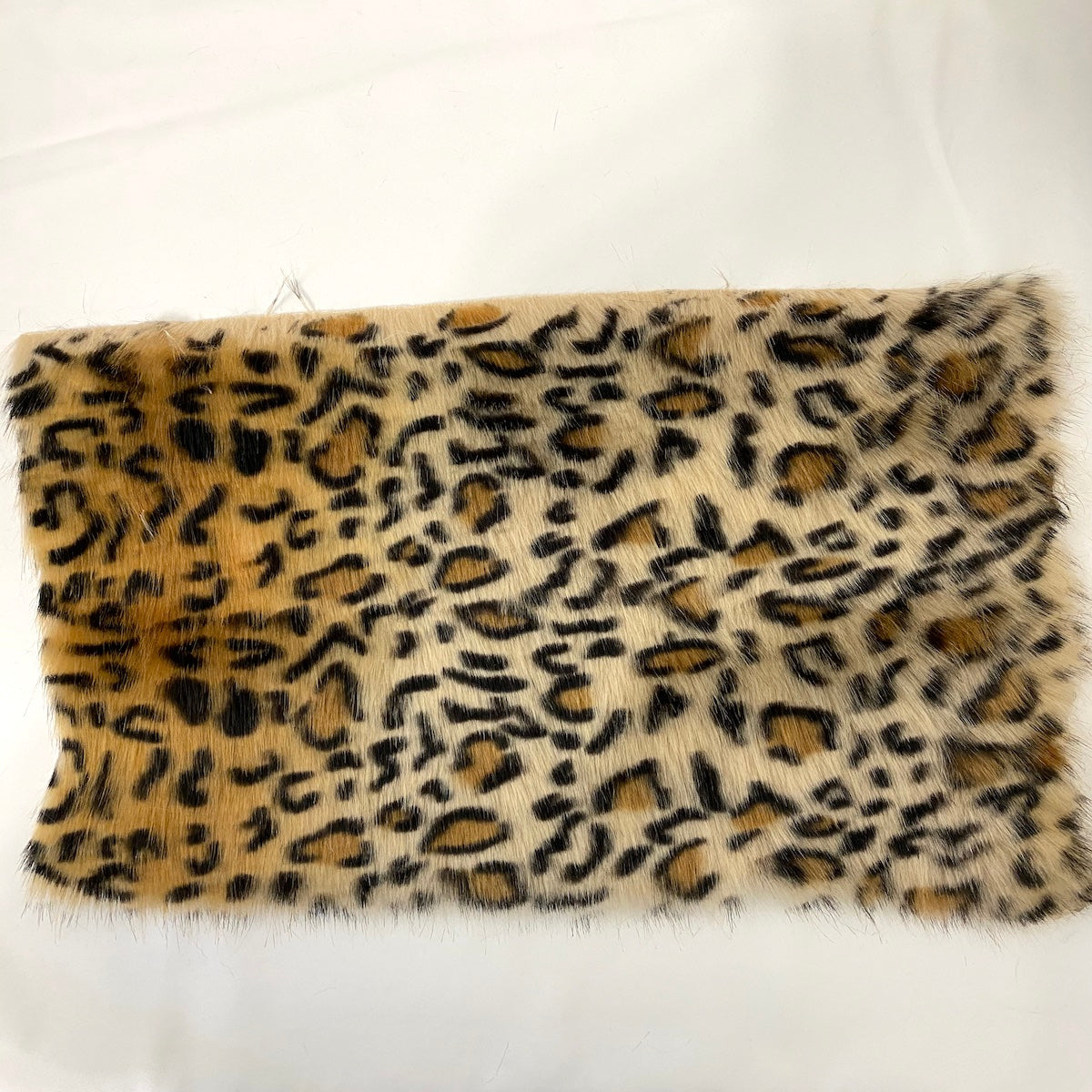 Leopard Print Faux Fur Fabric - Prismatic Fiber Arts