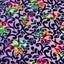 Bombay Multicolor Floral Burnout Stretch Velvet Fabric - Prismatic Fiber Arts