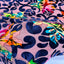 Bombay Multicolor Floral Burnout Stretch Velvet Fabric - Prismatic Fiber Arts