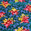Bombay Multicolor Floral Burnout Stretch Velvet Fabric - Prismatic Fiber Arts