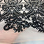 Catina Damask Stretch Sequins Fabric - Prismatic Fiber Arts