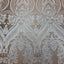 Catina Damask Stretch Sequins Fabric - Prismatic Fiber Arts