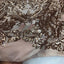 Catina Damask Stretch Sequins Fabric - Prismatic Fiber Arts