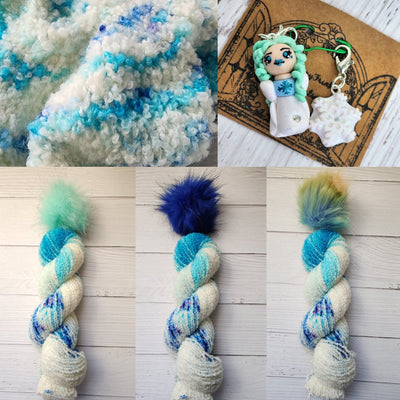 Snow Queen Hat Kit - Prismatic Fiber Arts