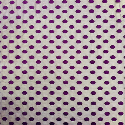 Flocked Polka Dot Mesh Fabric - Prismatic Fiber Arts