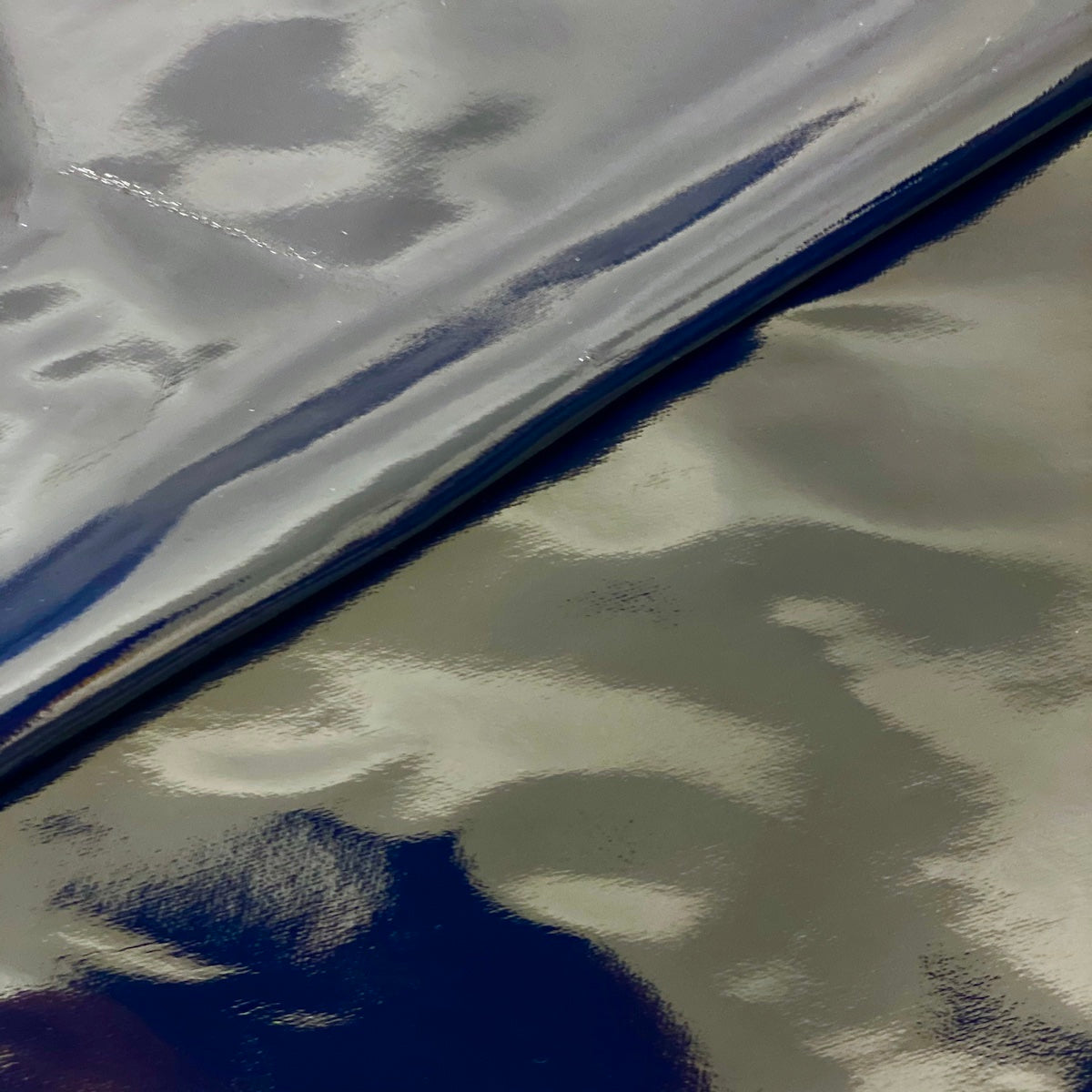Patent Faux Leather Apparel Vinyl Fabric - Prismatic Fiber Arts