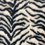 White Black Tiger Luxe Plush Faux Fur Fabric - Prismatic Fiber Arts